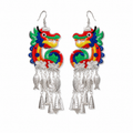 Vintage Embroidery Earrings | Heritage