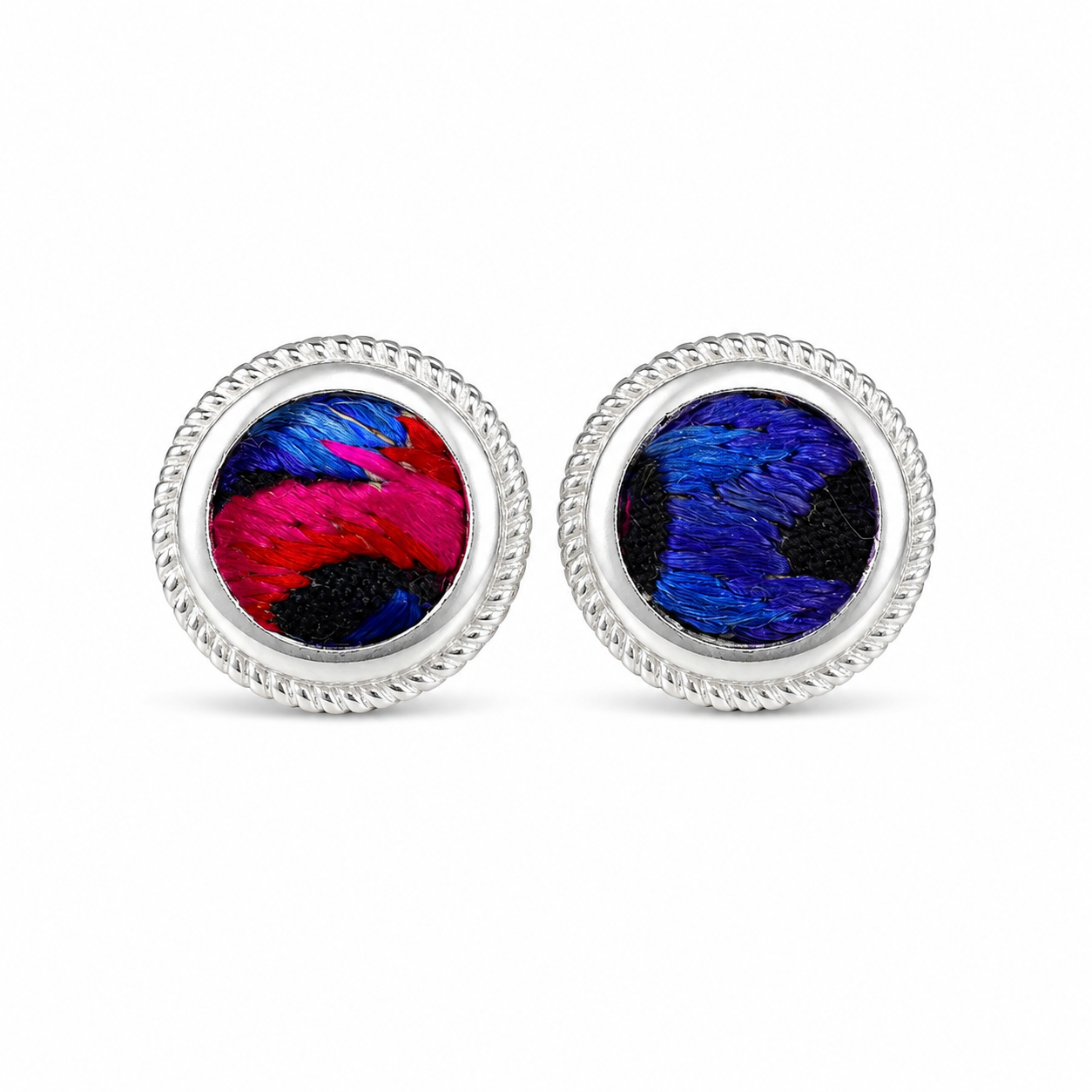 Vintage Embroidery Earrings | Heritage