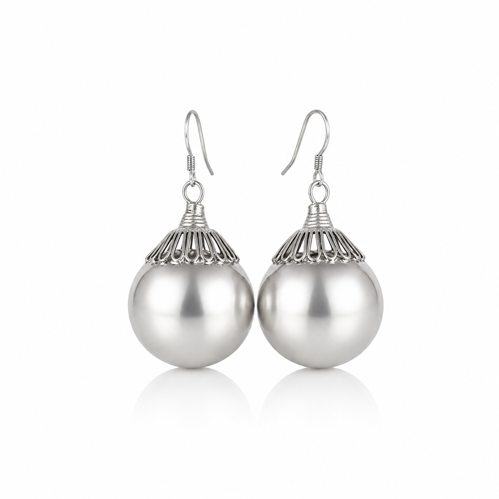 Miao Silver Earrings  | Ethnic Heritage