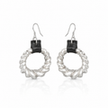 Miao Silver Earrings | Ethnic Heritage