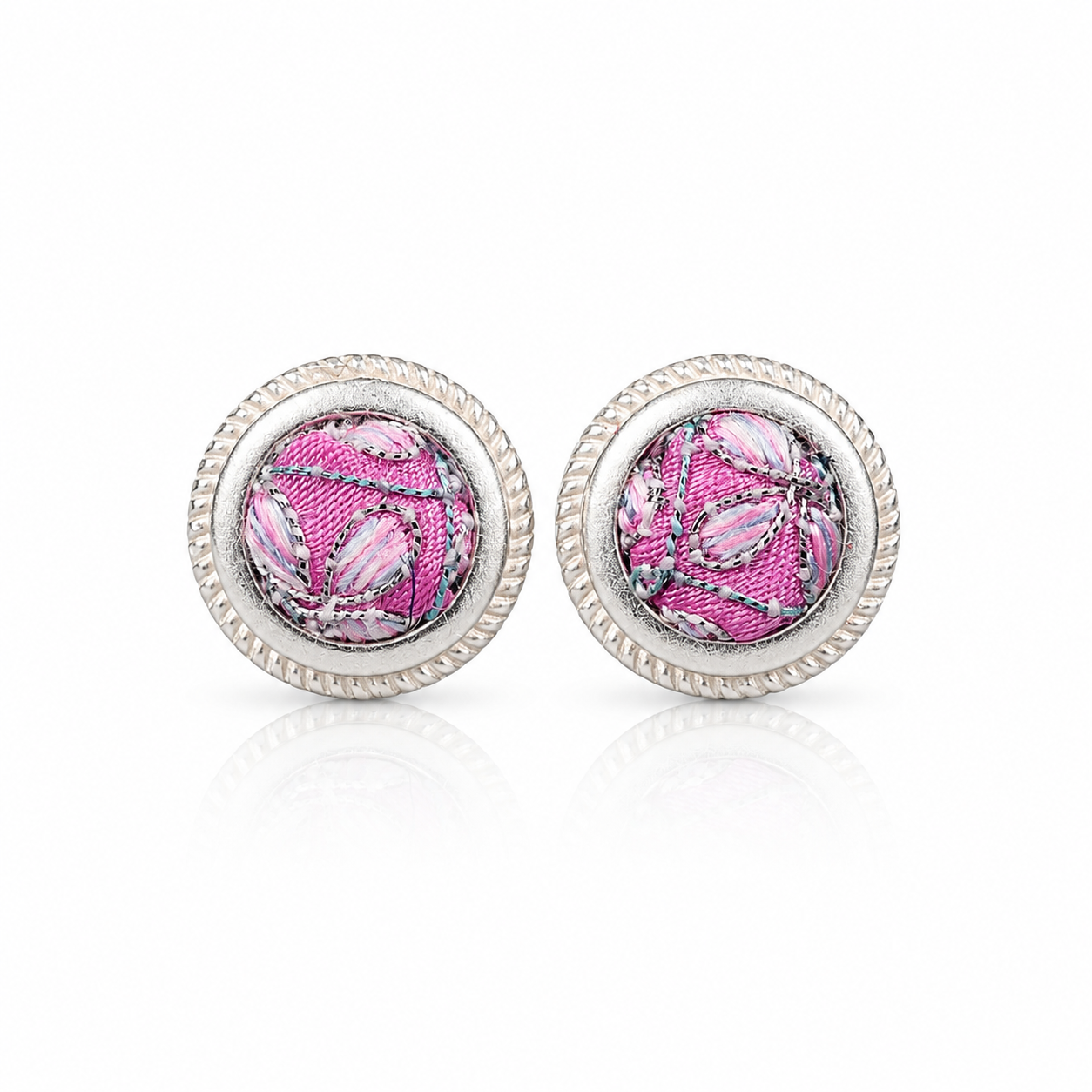 Vintage Embroidery Earrings | Heritage