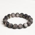 Matte Silver Obsidian Planet