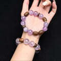 Lavender Amethyst & Agarwood Bracelet