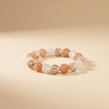 Black Gold Super Seven & Moonstone Bracelet