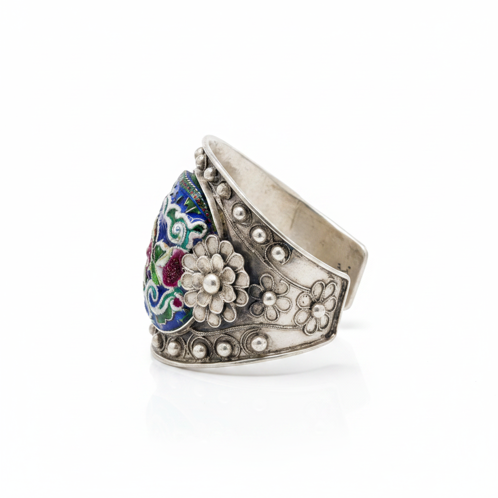 Miao Silver Mystery Ring - Twisted Wire Minimalist Design