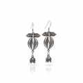 Miao Silver Earrings  | Ethnic Heritage