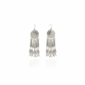 Miao Silver Earrings | Ethnic Heritage
