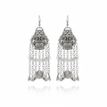 Miao Silver Earrings | Ethnic Heritage
