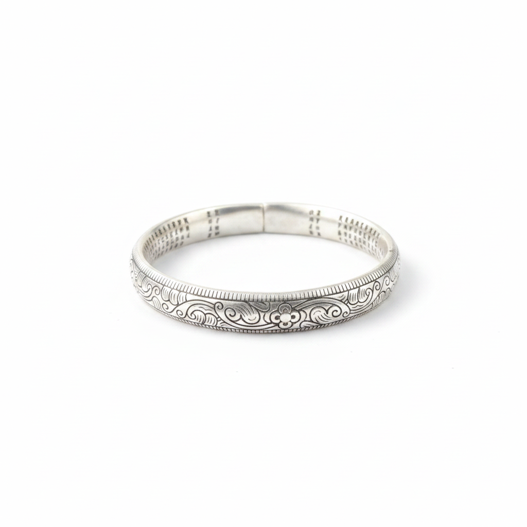 Miao Silver Bracelet  | Ethnic Heritage