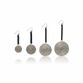Miao Silver Earrings | Ethnic Heritage