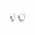 Miao Silver Earrings | Ethnic Heritage