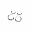 Miao Silver Earrings | Ethnic Heritage