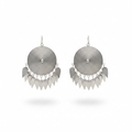 Miao Silver Earrings | Ethnic Heritage