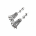 Miao Silver Earrings  | Ethnic Heritage