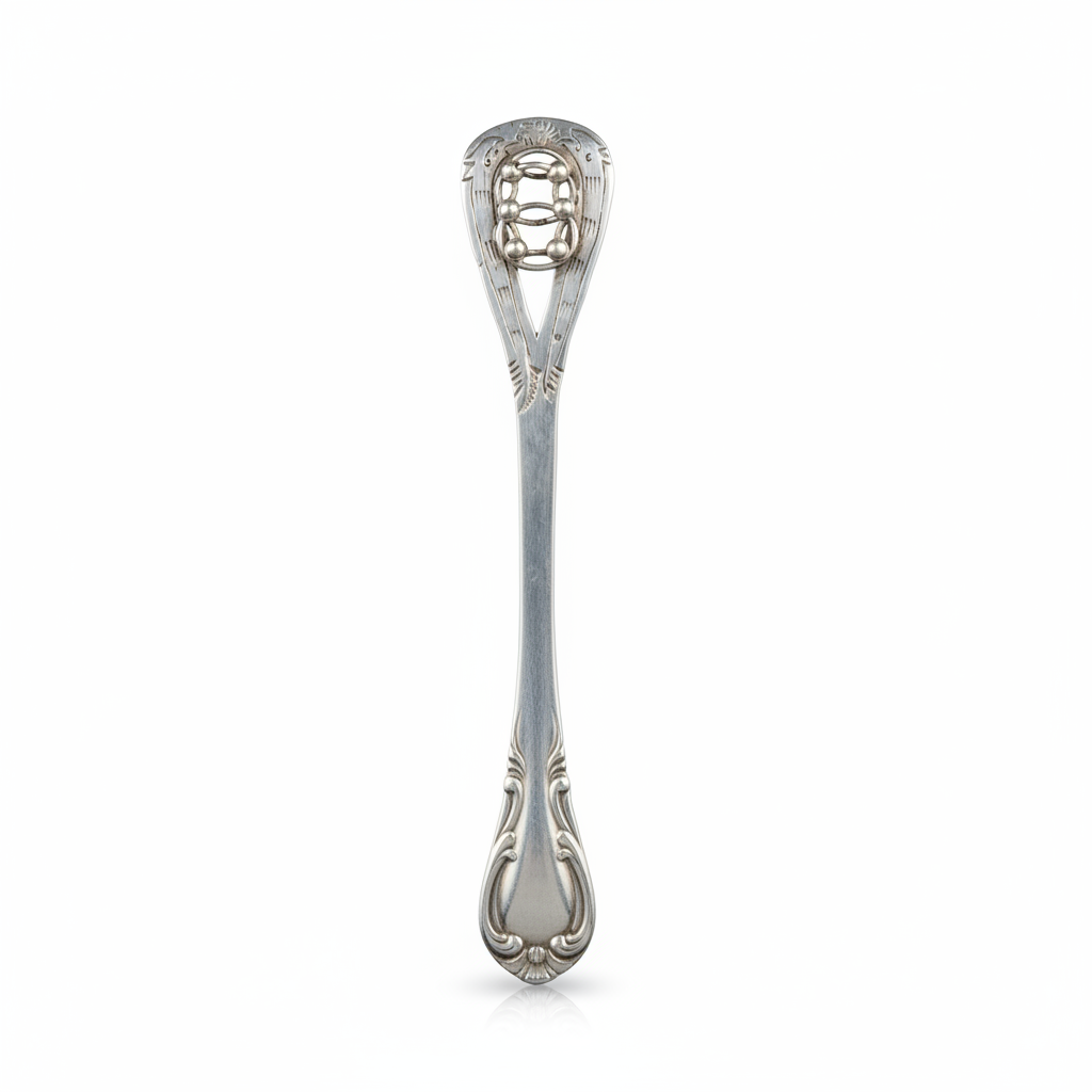 Silver Hairpin Tea Knife -  Phoenix spreading wings (Eternity) | Miao Artifact
