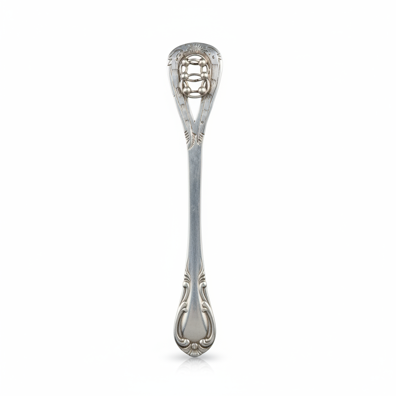 Silver Hairpin Tea Knife -  Phoenix spreading wings (Eternity) | Miao Artifact