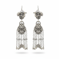 Miao Silver Earrings | Ethnic Heritage