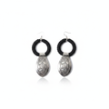Miao Silver Earrings | Ethnic Heritage