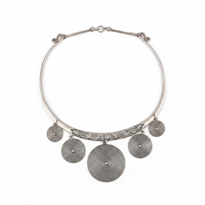 Miao Silver Necklaces | Ethnic Heritage