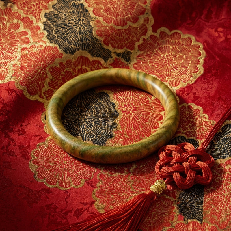 Green Sandalwood Bangle