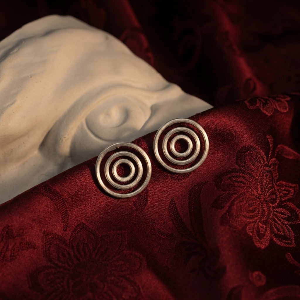 Miao Silver Earrings   | Ethnic Heritage