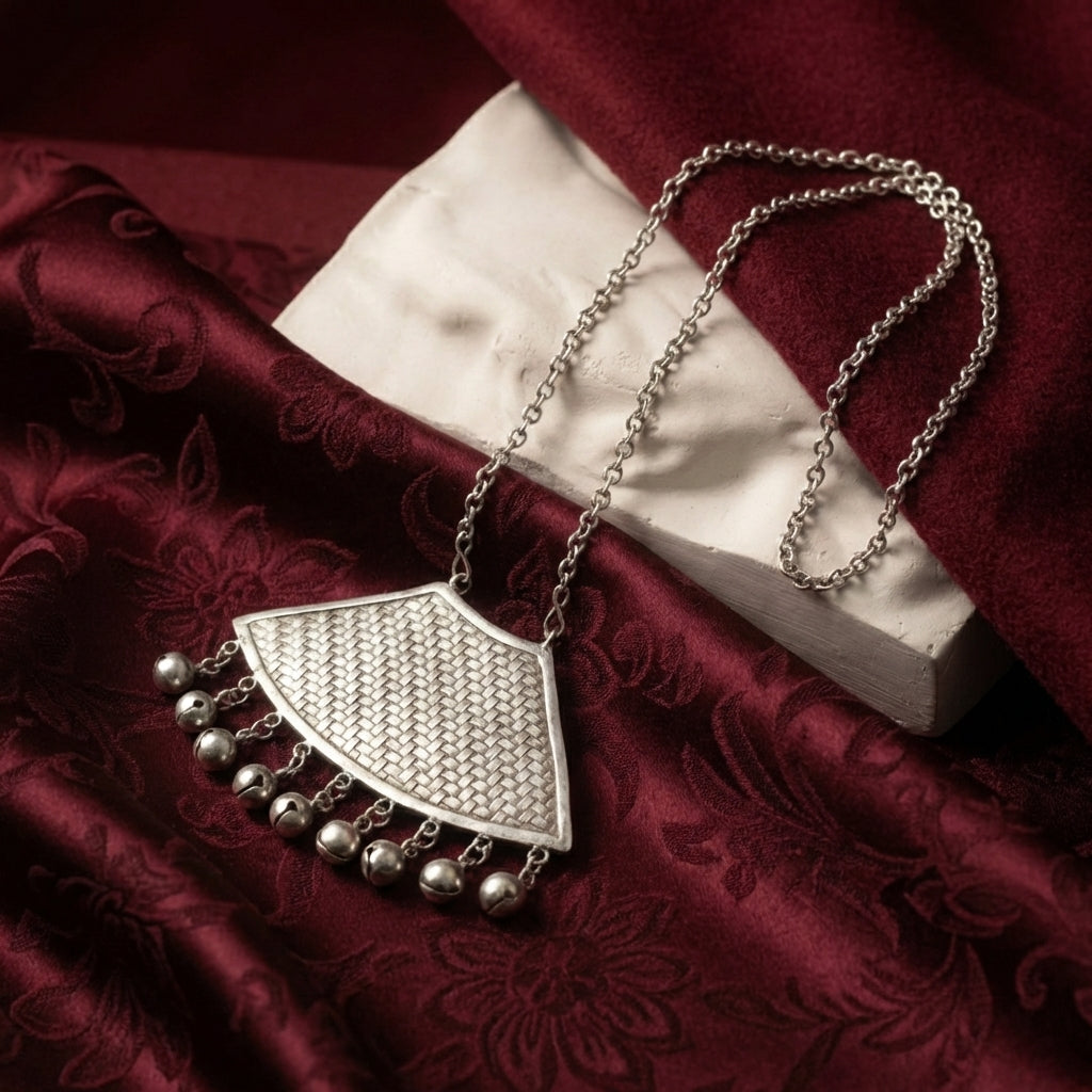 Miao Silver Necklace | Ethnic Heritage