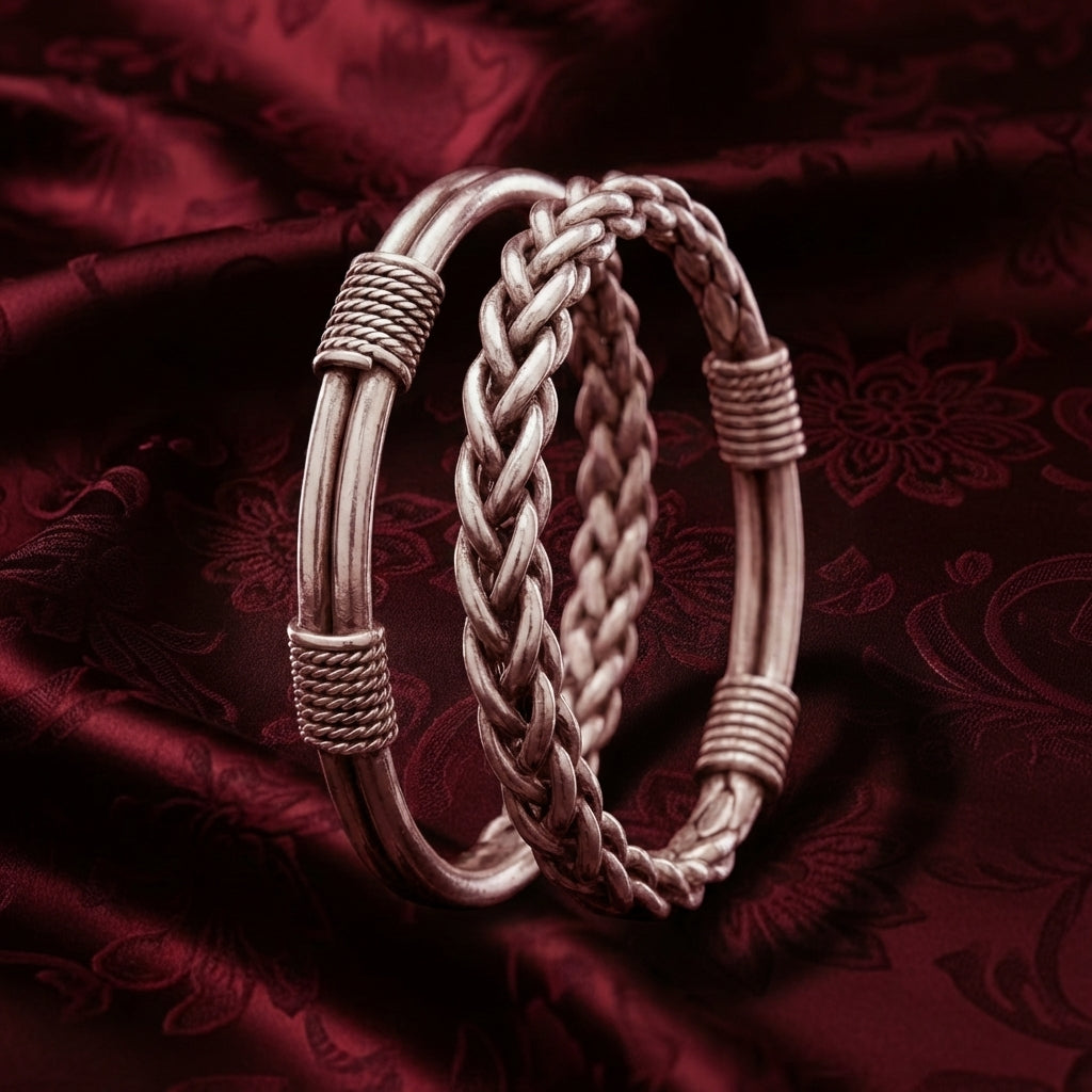Miao Silver Bracelet | Ethnic Heritage