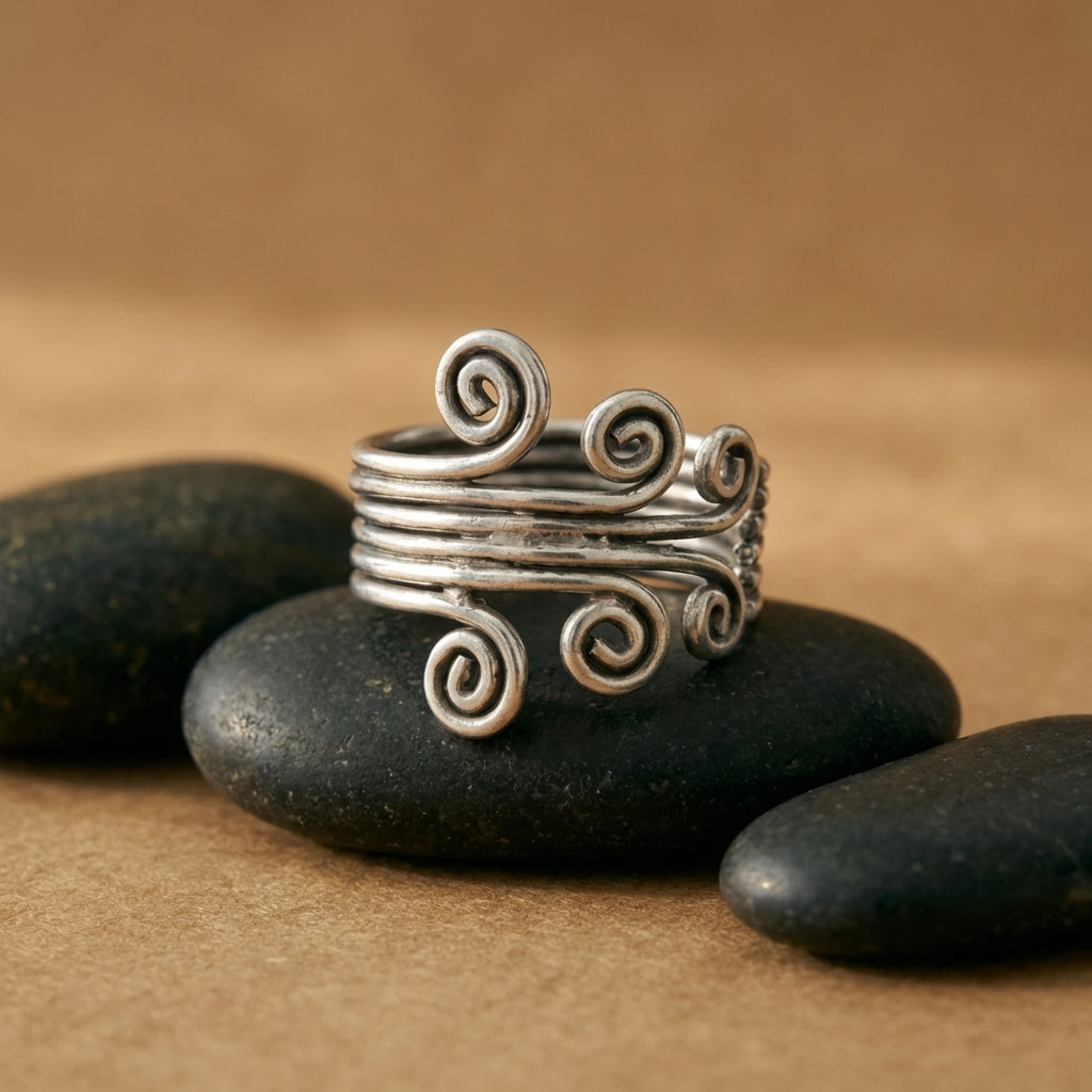 Miao Silver Ring | Ethnic Heritage