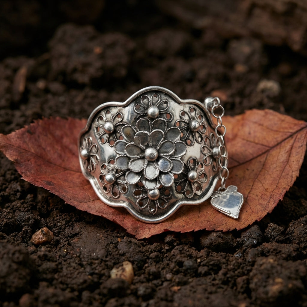 Miao Silver Hair Stick - Handcrafted Traditional Design