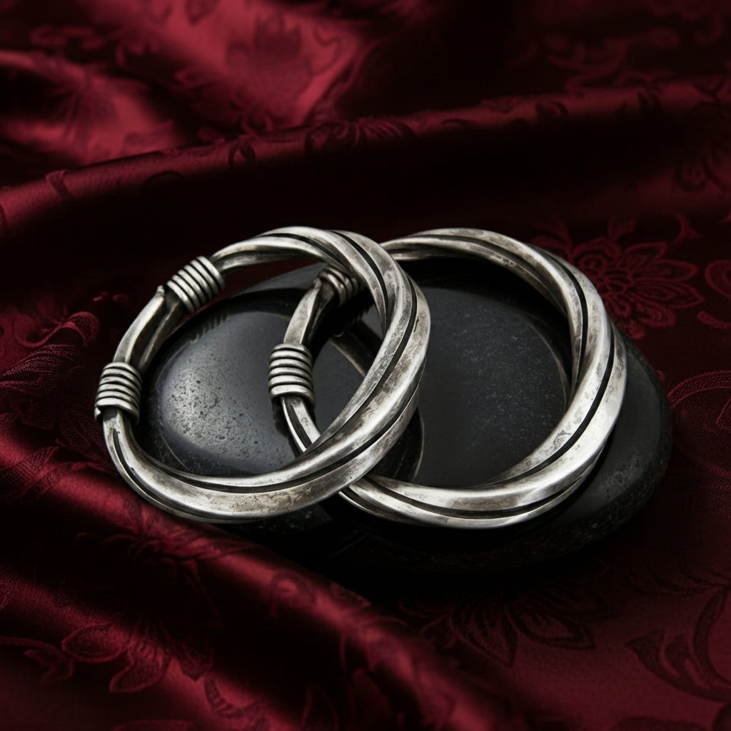 Miao Silver Bracelet -  | Ethnic Heritage