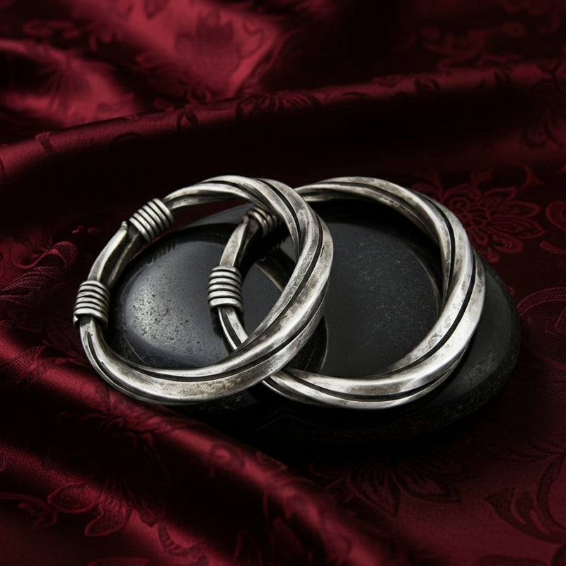Miao Silver Bracelet -  | Ethnic Heritage