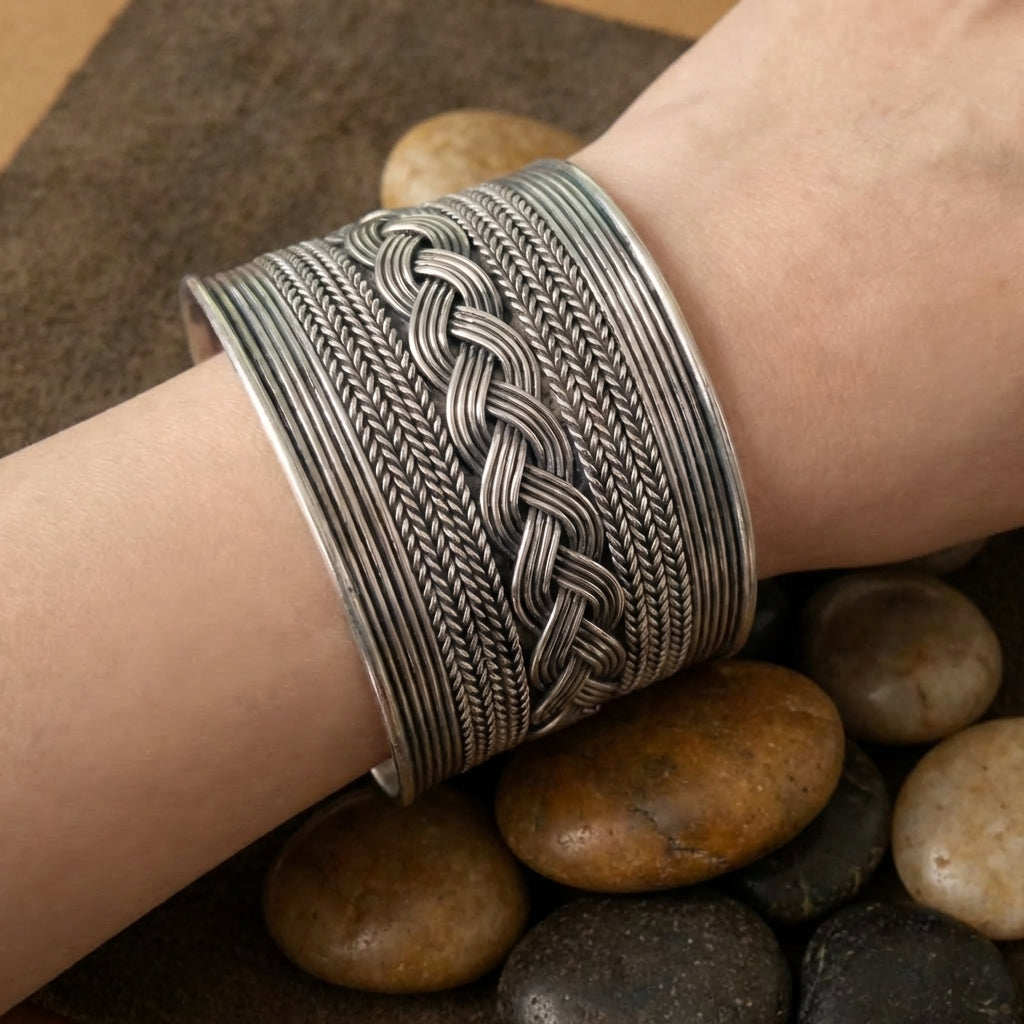 Miao Silver Bracelet | Ethnic Heritage