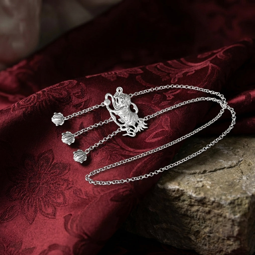 Miao Silver Necklace | Ethnic Heritage