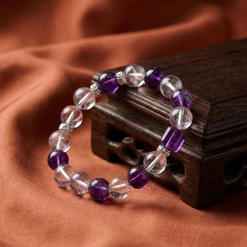 Year of the Snake Amethyst Bracelet