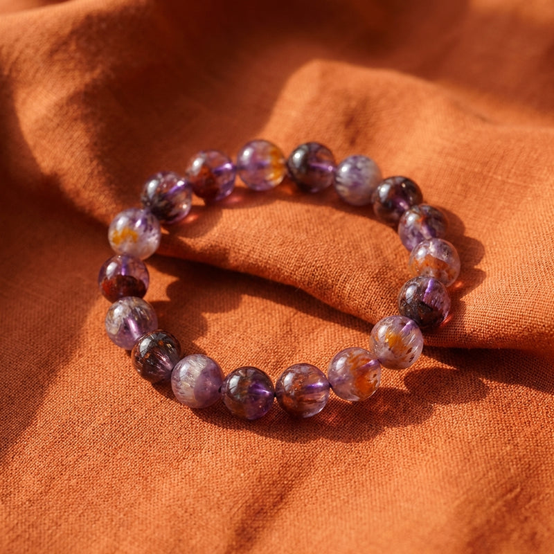 Purple Phantom Amethyst Bracelet - Third Eye Awakening | Royal Energy