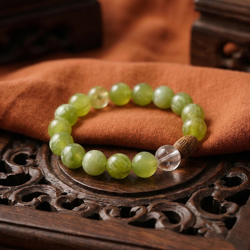 Jade & Agarwood Bracelet