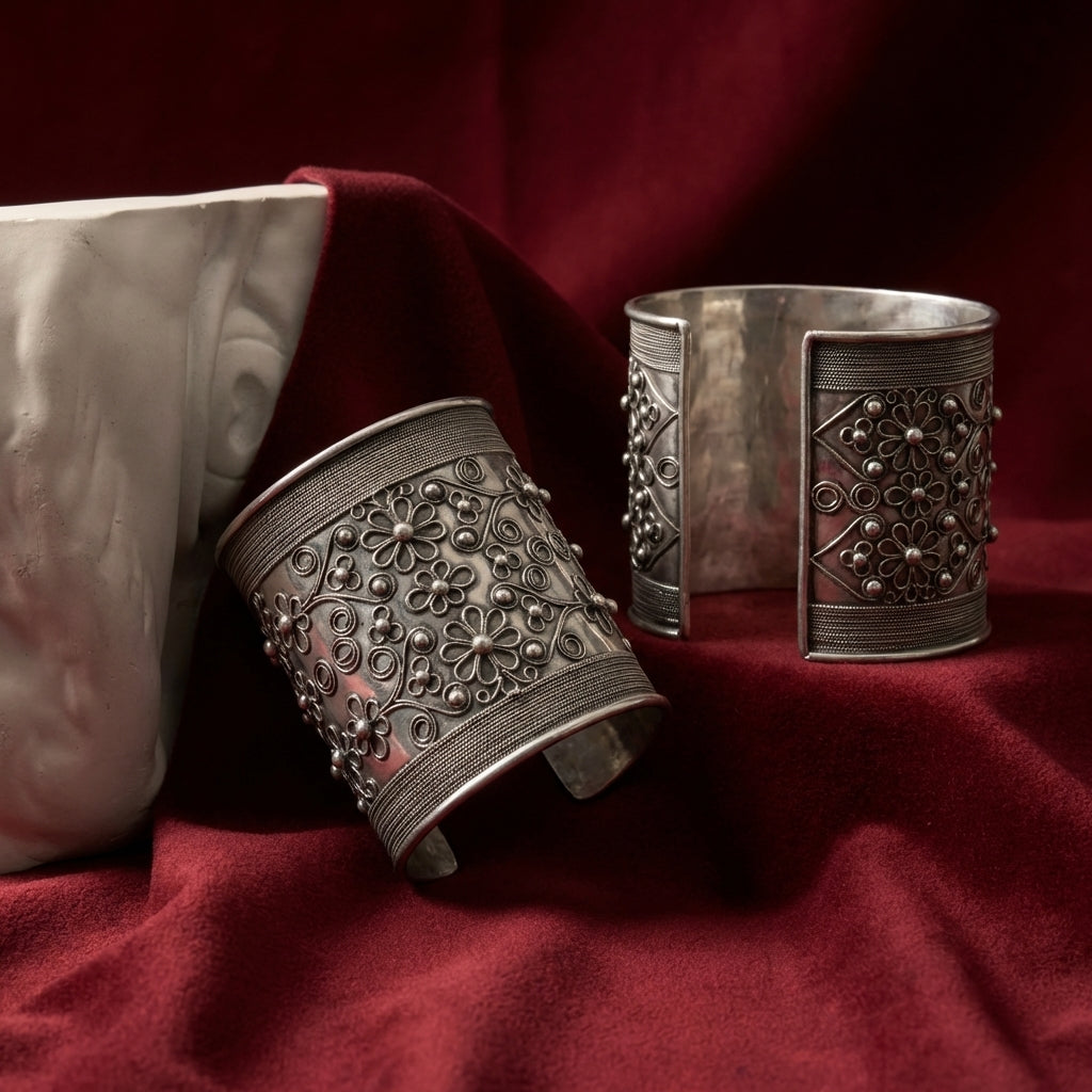 Miao Silver Bracelet  | Ethnic Heritage