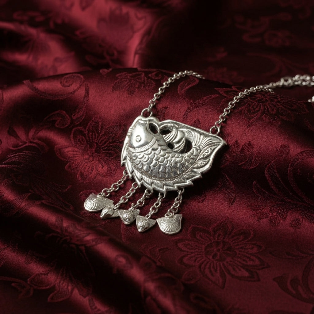 Miao Silver Necklace | Ethnic Heritage
