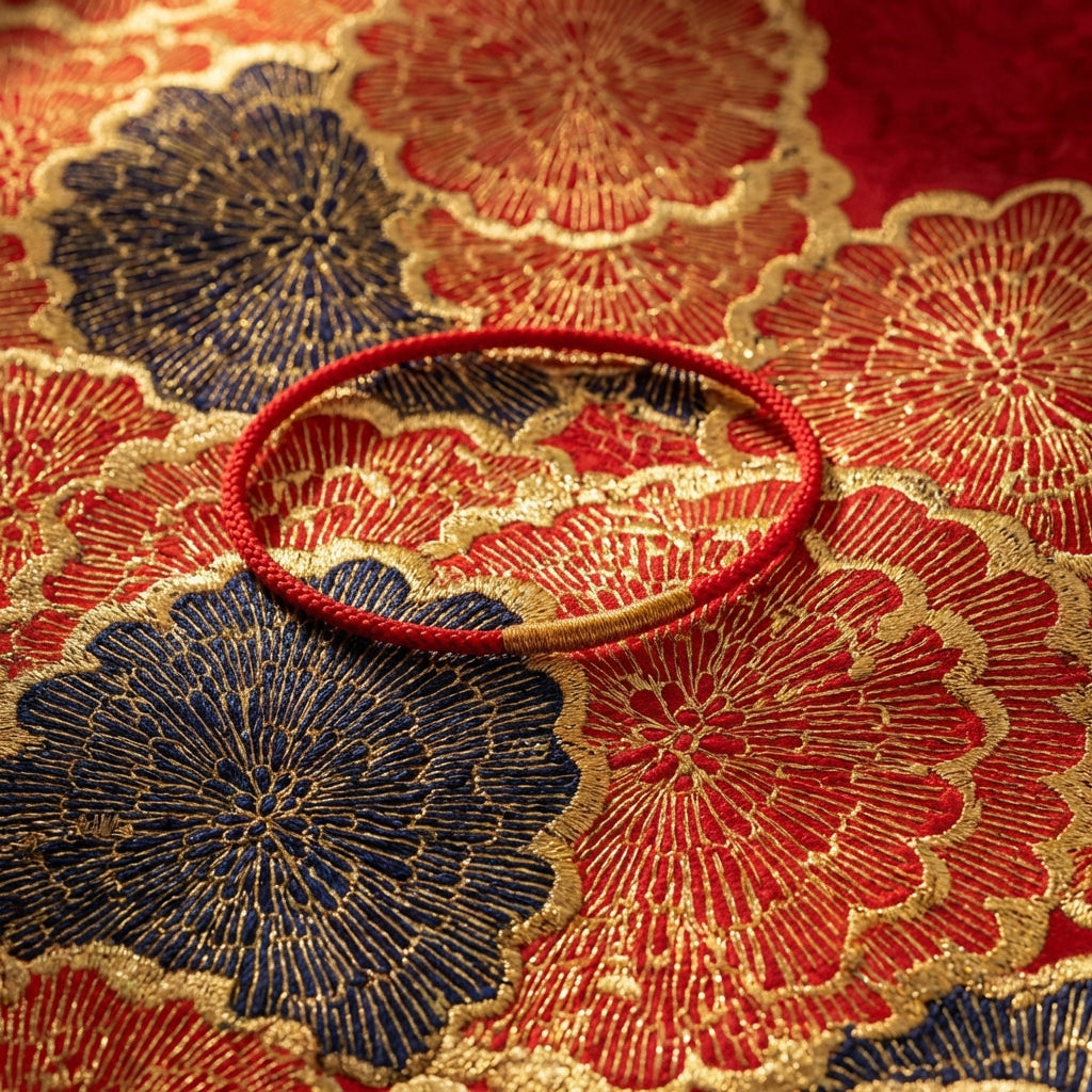 Minimalist Red String Couple Bracelet