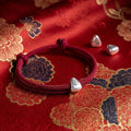 Dragon Boat Festival Silver Zongzi Red String