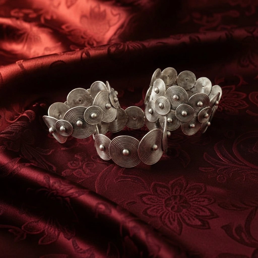 Miao Silver Bracelet | Ethnic Heritage