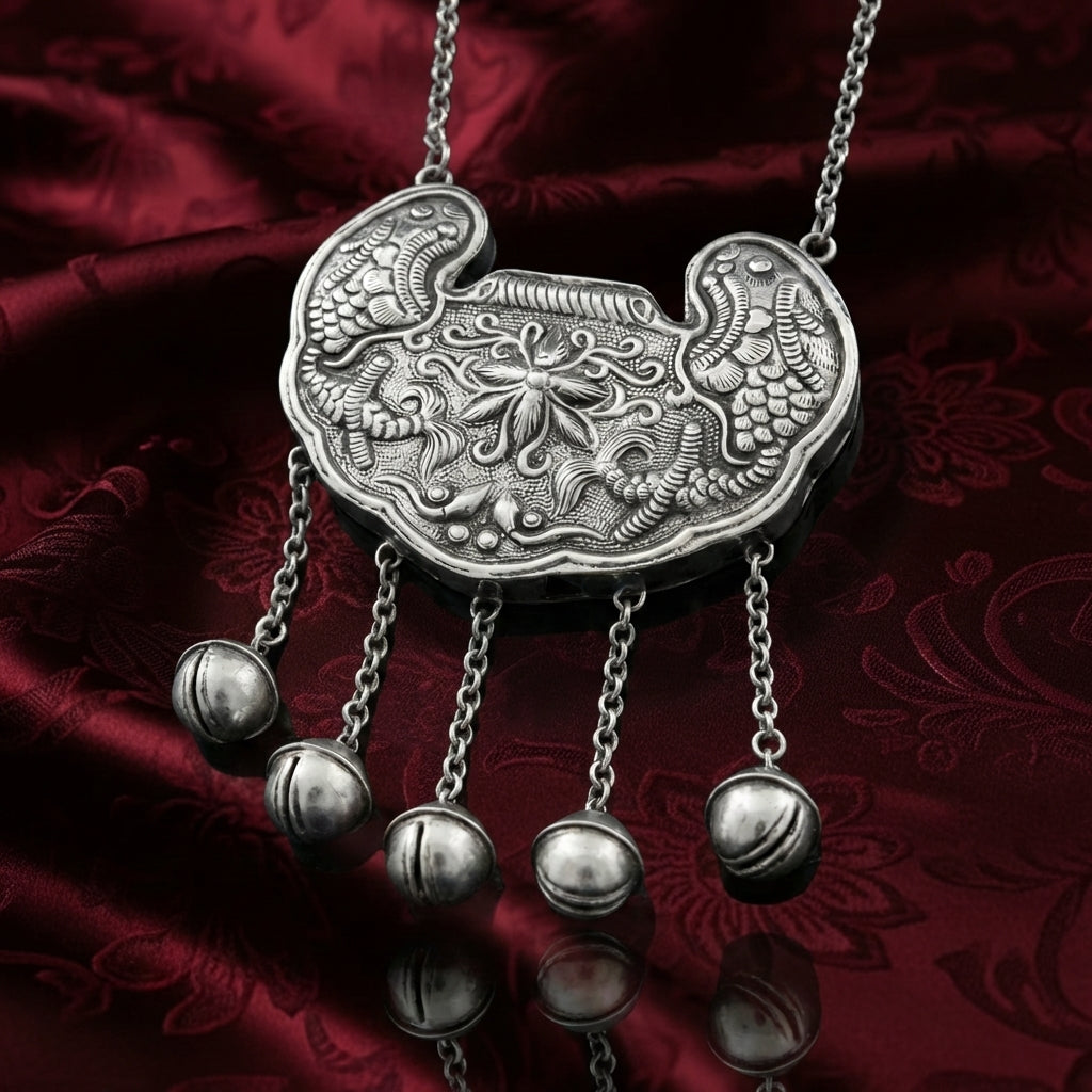 Miao Silver Necklace  | Ethnic Heritage