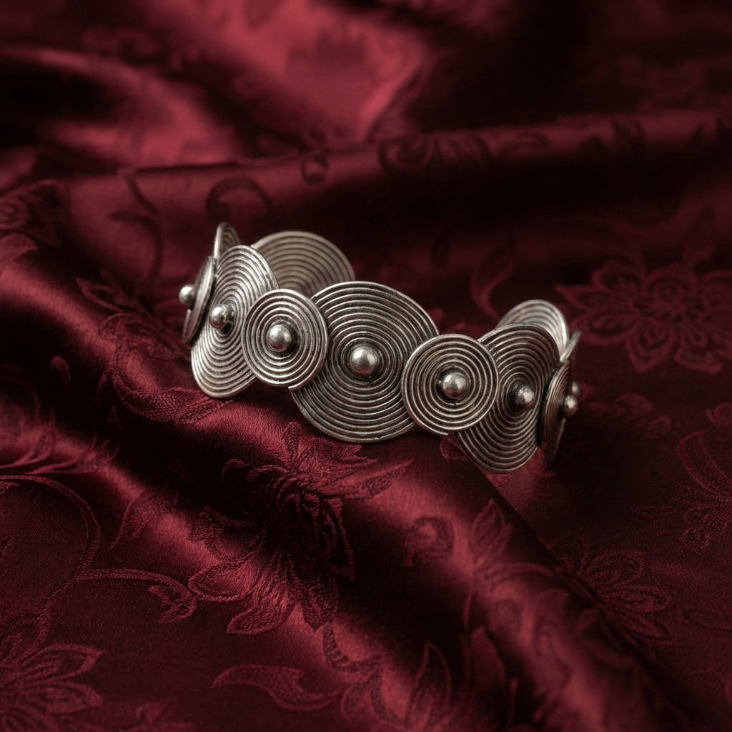 Miao Silver Bracelet | Ethnic Heritage