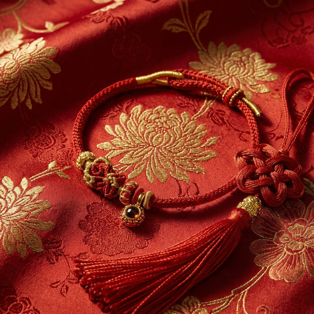 Year of the Horse Guardian Red String（Mantra Projection）