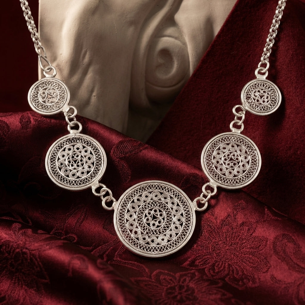 Miao Silver Necklace| Ethnic Heritage