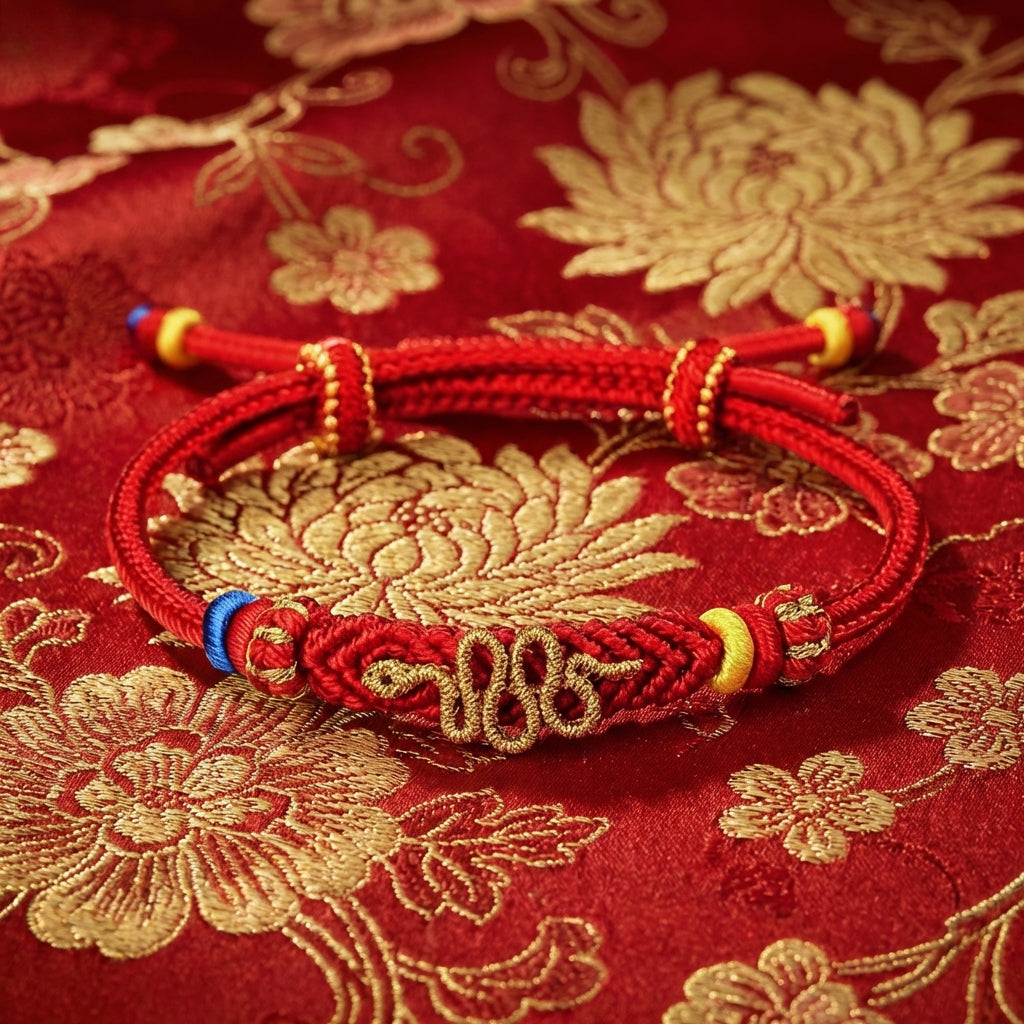 Snake Year Protection Red String