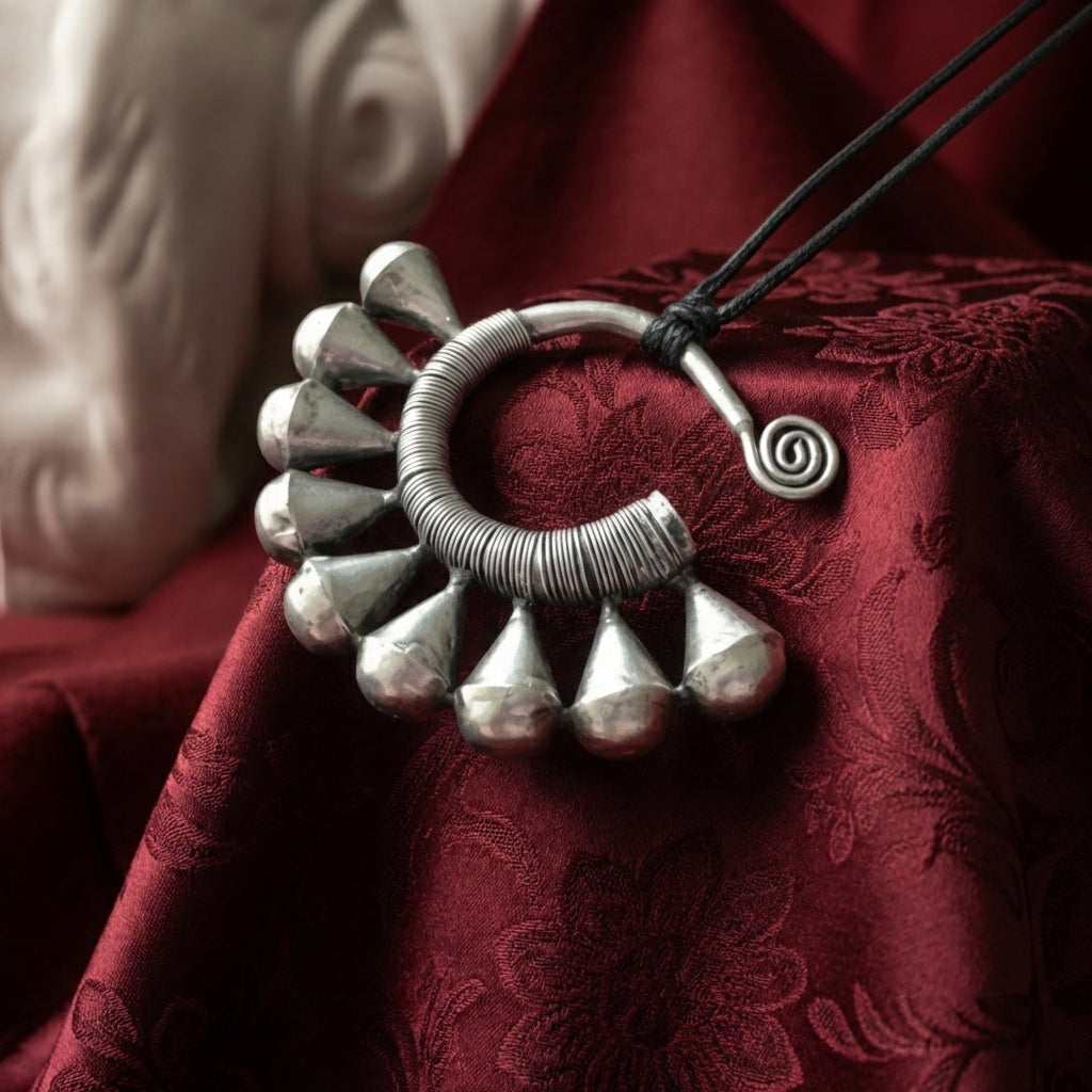 Miao Silver Necklace | Ethnic Heritage