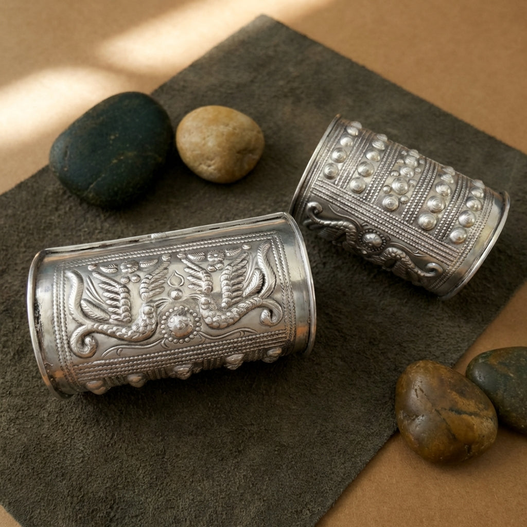 Miao Silver Bracelet | Ethnic Heritage