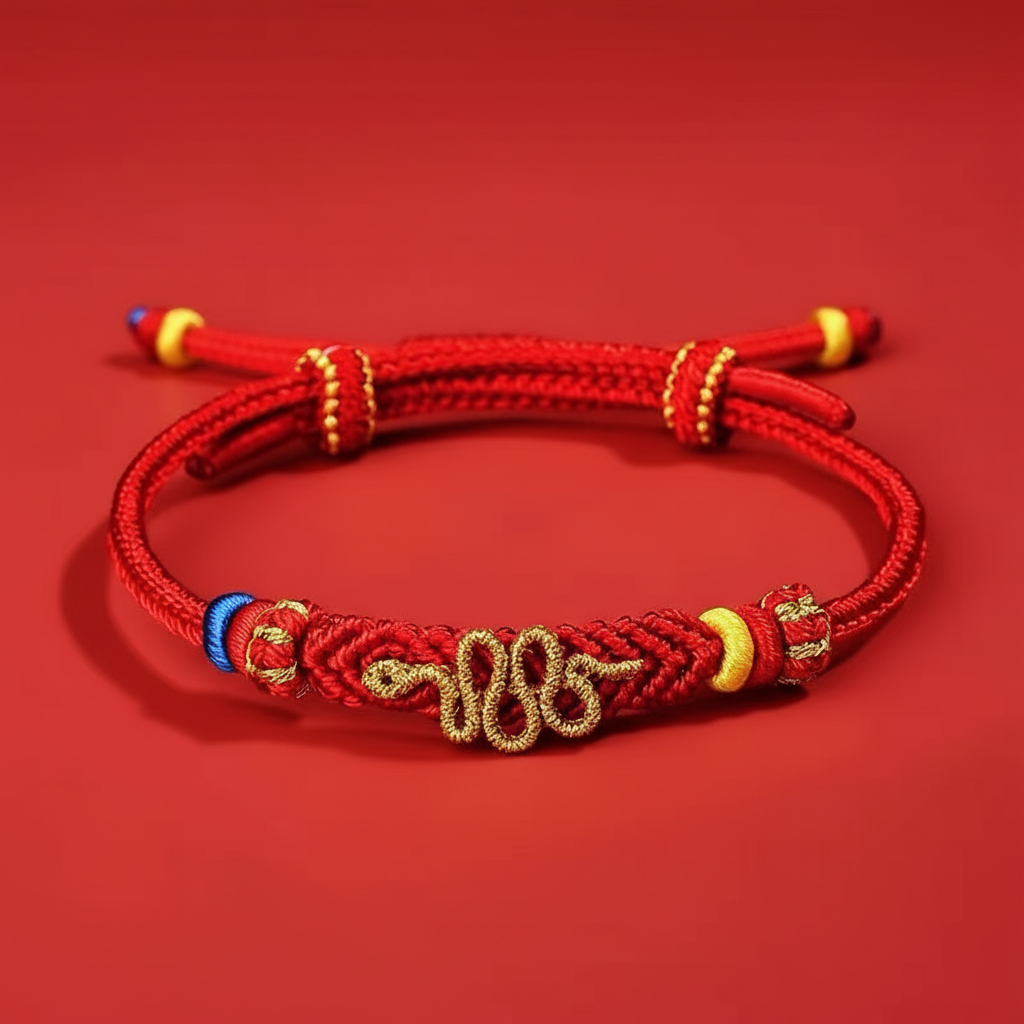 Snake Year Protection Red String
