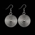 Miao Silver Earring Components - DIY Ethnic Jewelry Parts